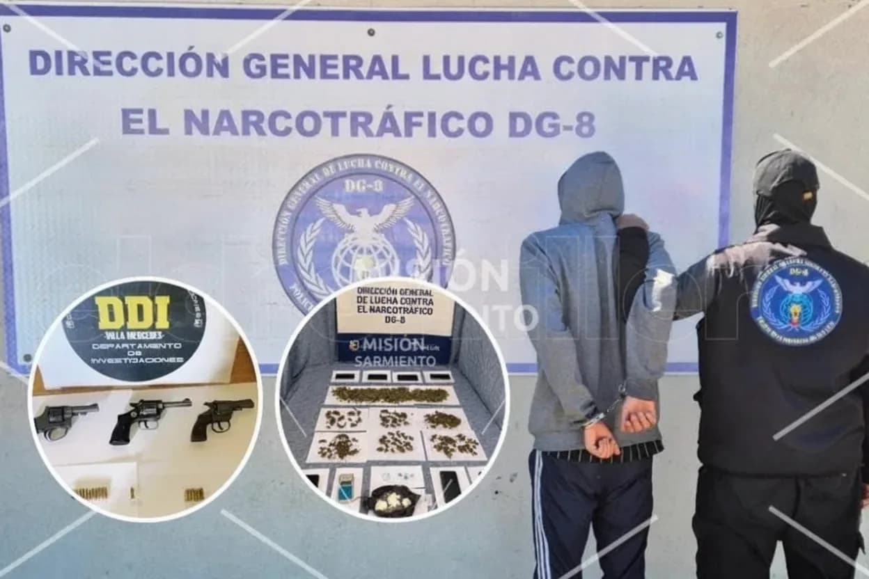 Quedó demorado un joven de 22 años.