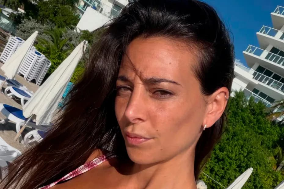 Sol Pérez marcó tendencia en la playa.