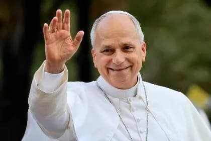El papa León XIV, durante su última visita a Francia.