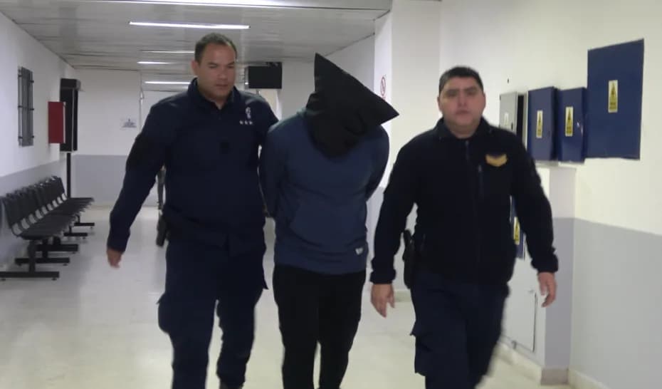 Emiliano Gatica en Tribunales.