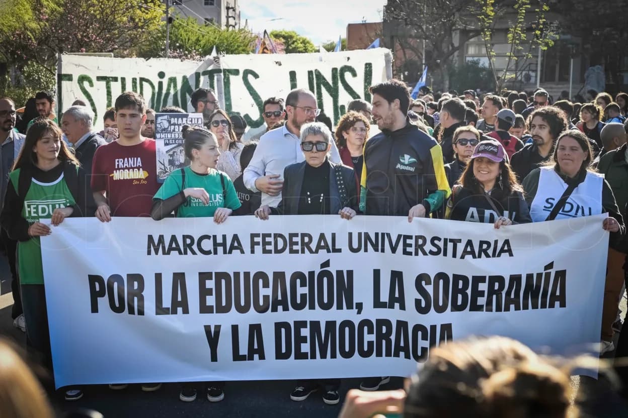Nueva movilización en San Luis en defensa del presupuesto universitario