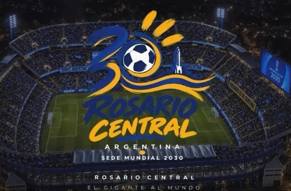 Rosario Central postuló al Gigante de Arroyito para sede del Mundial 2030.