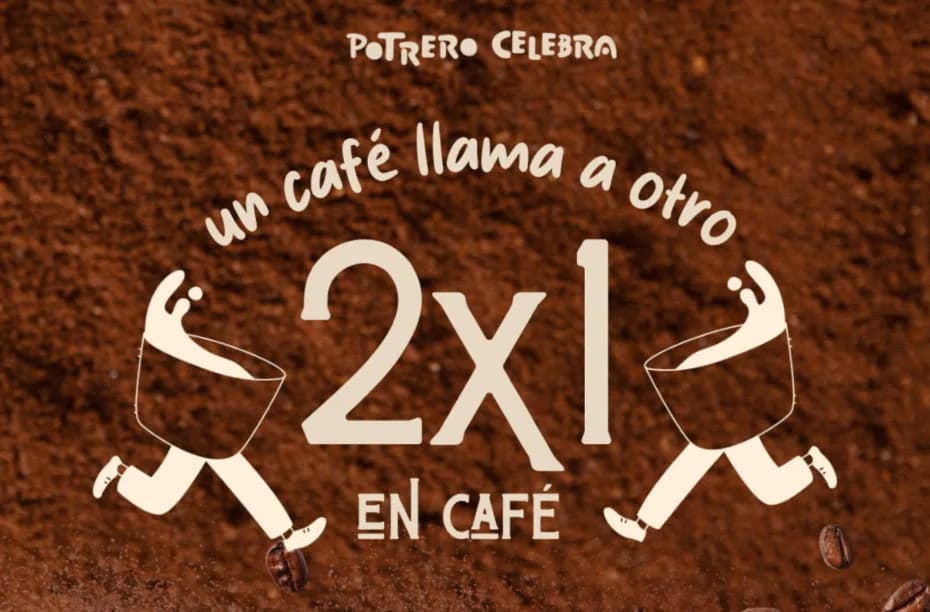 Café gratis y 2x1: las promociones que ofrecerán en Potrero de los Funes hasta el domingo.