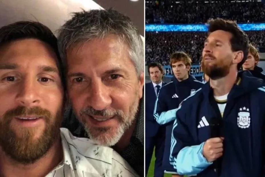 Lionel Messi recordó a su padre Jorge en su despedida de la Selección argentina.