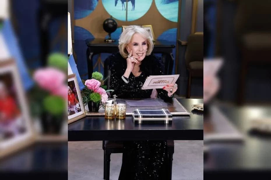 Mirtha Legrand.