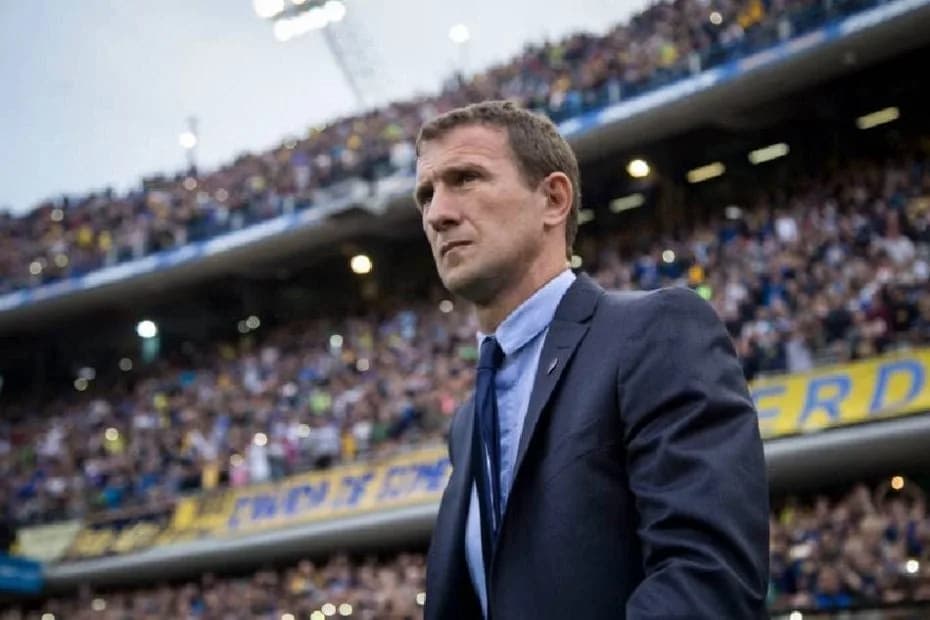El entrenador de Boca, Rodolfo Arruabarrena.