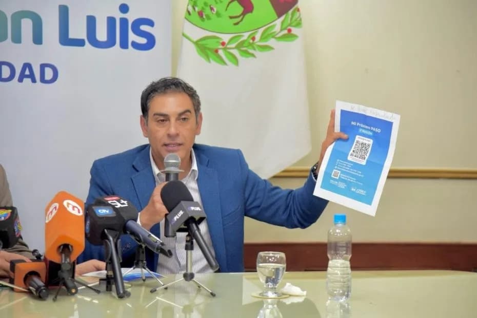 Intendente Gastón Hissa.