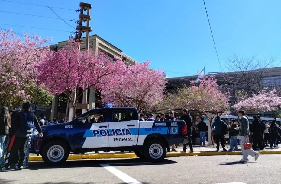 Amenaza de bomba en la UNSL.