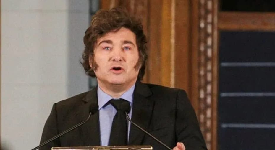 El presidente Javier Milei