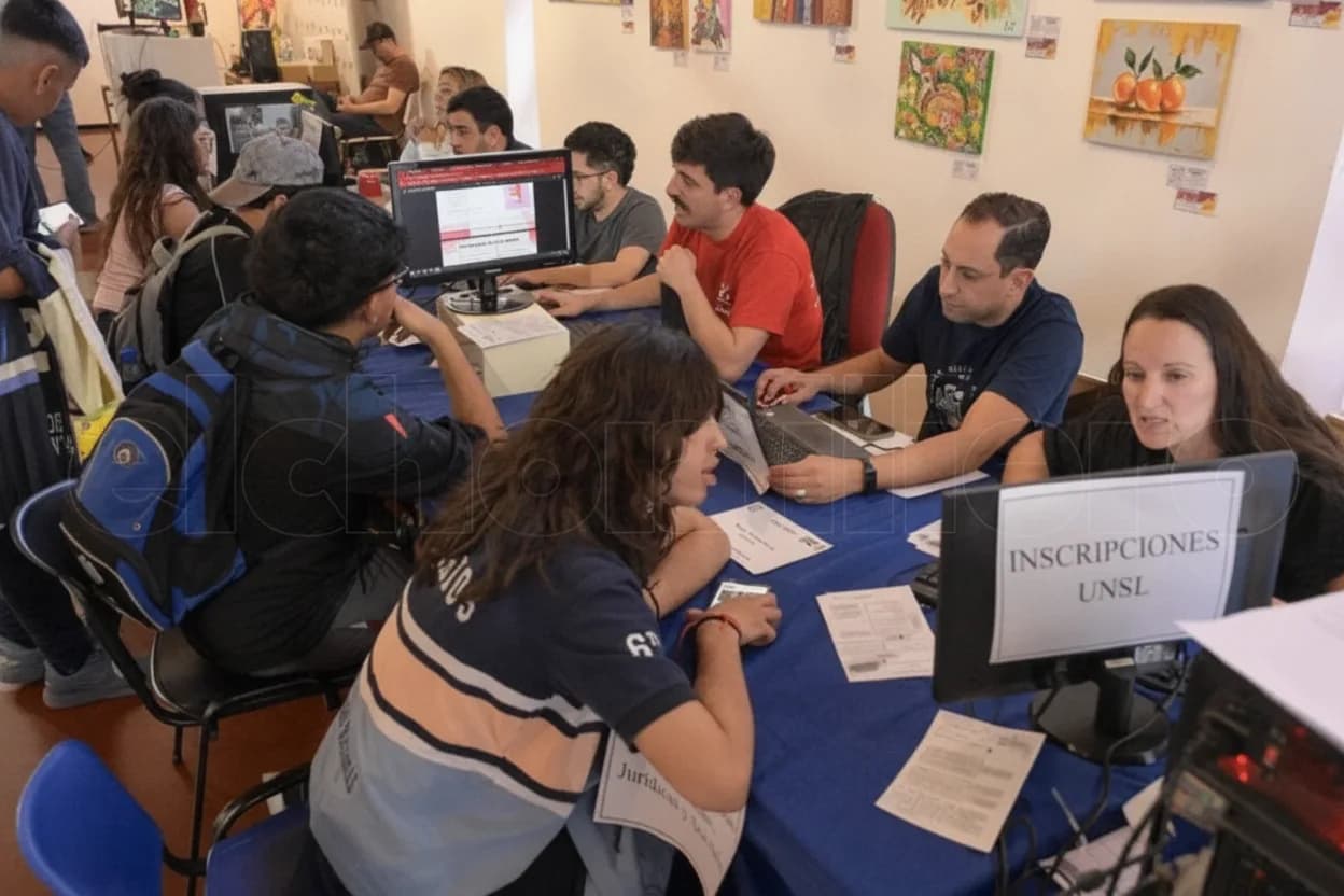 La UNSL abrió las preinscripciones para el ciclo lectivo 2027 en más de 80 carreras.