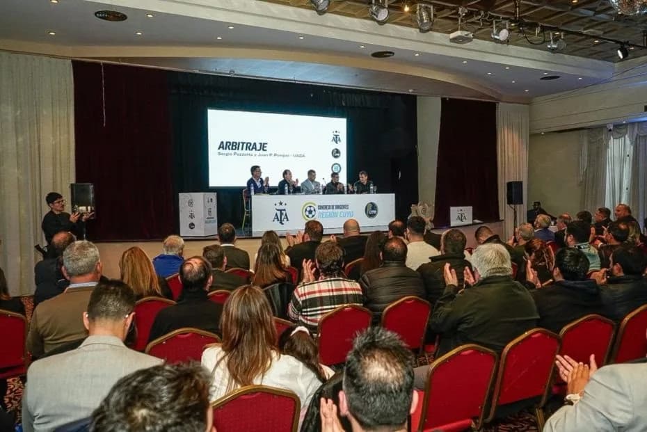 Villa Mercedes fue sede de un congreso de la AFA.